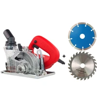 220v electric wood cutting machine multifunctional metal marble tile brick dust free cutter 1800w 125mm