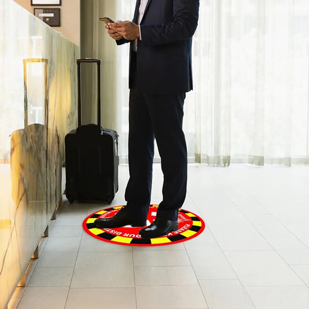 1/5/10 шт. наклейки на пол с защитой от расстояния | Дом и сад