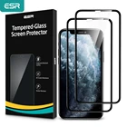 ESR 2 шт. закаленное стекло для iPhone 12 13 Pro Max Защита экрана для iPhone 11 SE 3 стекло для iPhone X XR XS Max стеклянный экран