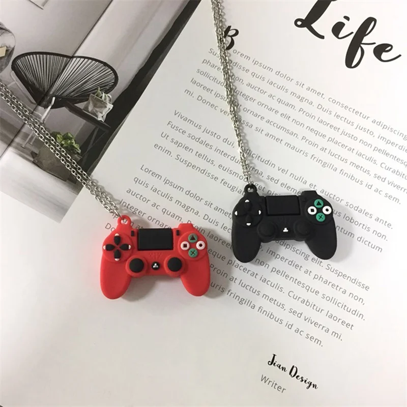 Ожерелье в стиле ретро с ручкой игровой машинки хип хоп Женская индивидуальная