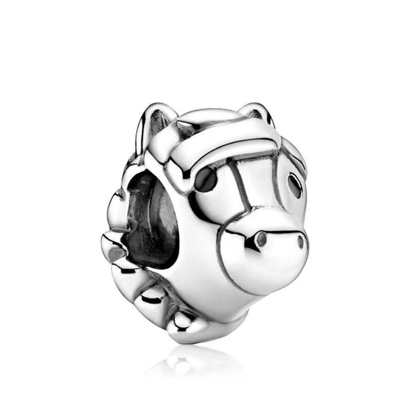 Бусина-Шарм Кот и слон для браслета Pandora | Украшения аксессуары