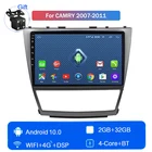 Популярный мультимедийный видеоплеер Android 10 для Toyota 2007 2008 2009 2010 Camry с большим экраном центрального управления, GPS-навигацией
