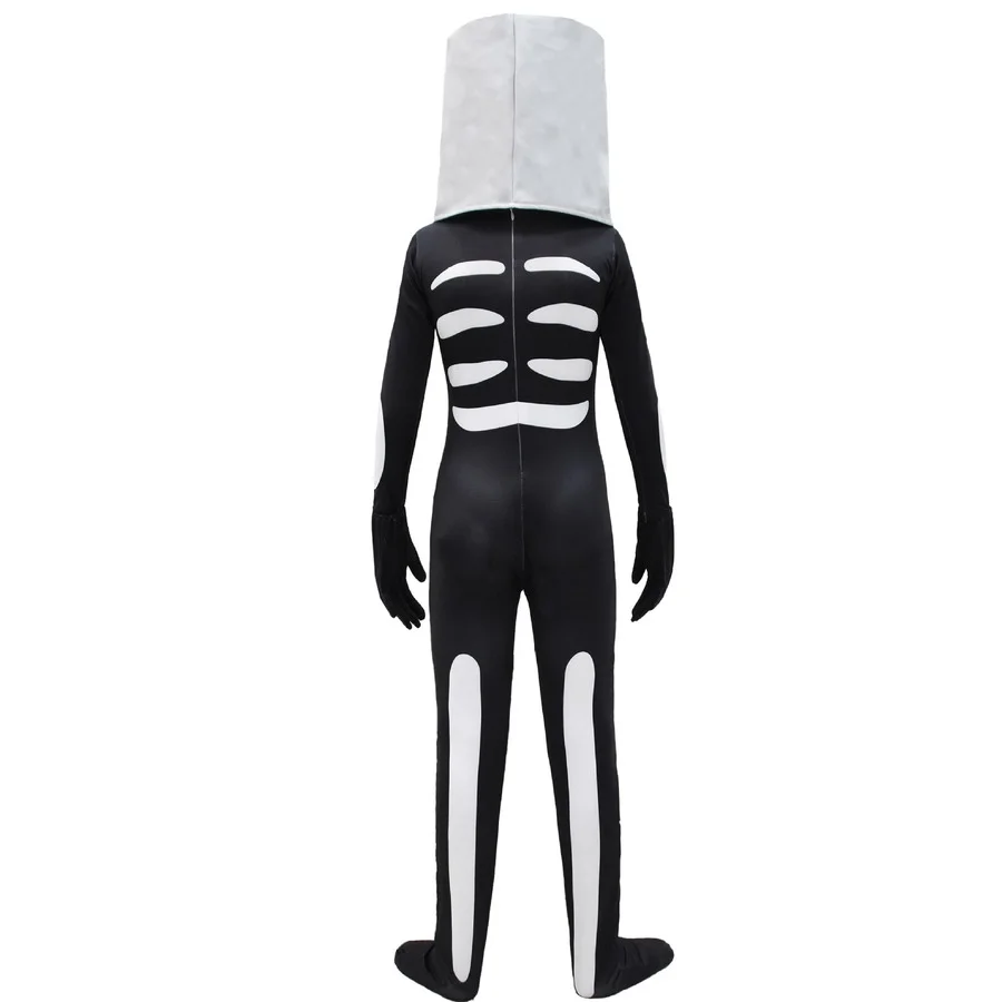 2021 Хэллоуин игра пятница черный детский череп косплей платье персонаж |