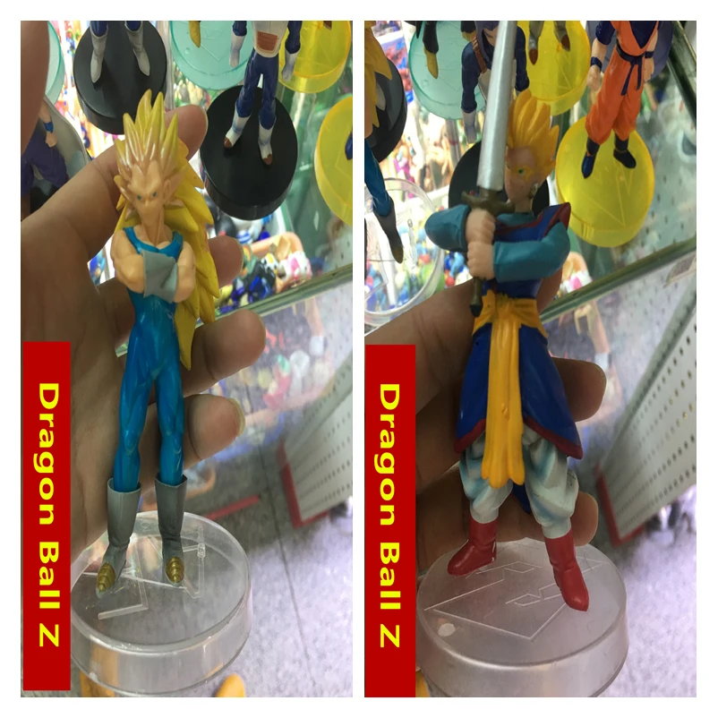 80 стилей 14 см Dragon Ball Z gkresin Супер Саян Гоку сон Broli шорты Вегета морозильник фигурка