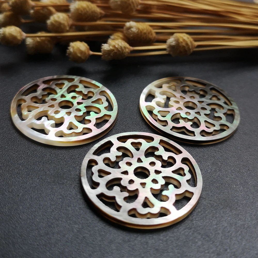 Жемчужные бусины натуральные перламутровые 10 шт./лот 30 мм | Украшения и