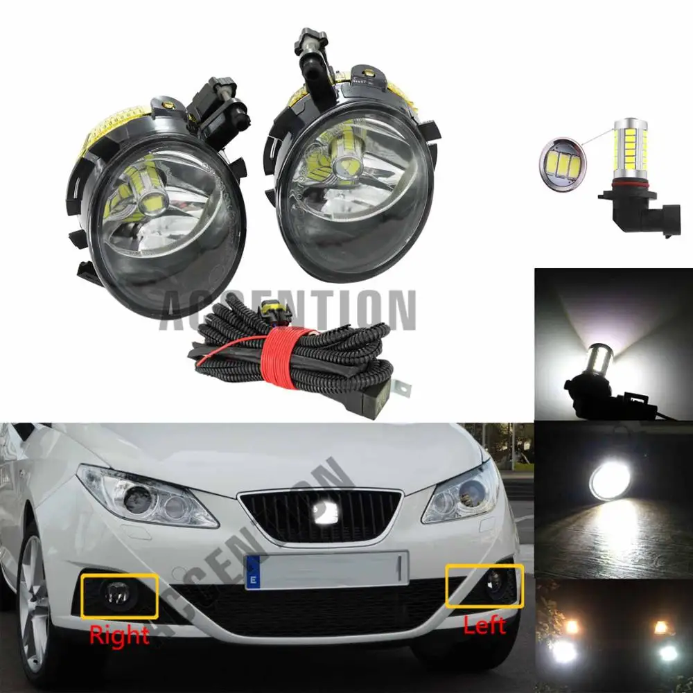 СВЕТОДИОДНЫЙ Автомобильный светильник для Seat Ibiza 2009 2010 2011 2012 Светодиодный туман