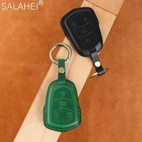 top layer leather car key case cover style for cadillac escalade cts xts ats ats l xls srx 2015 456 button 28t cts v xt5 ct6