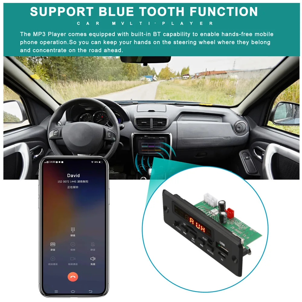2*25 Вт Мощный сабвуфер Плата усилителя Bluetooth звуковой стереоэквалайзер класса D