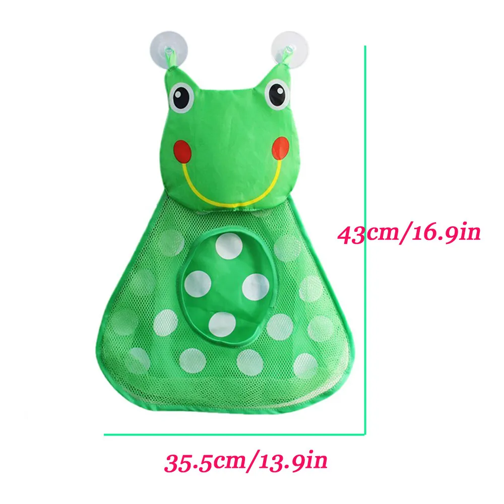 

Baby Bathtub Toy Mesh Duck Storage Bag Organizer Holder Bathroom Organiser Mesh Storage Toy for children Baby Gift for Kids