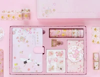 delicate magnetic buckle notebook set gift package chinse style office stationery stickers and lables included pretty students w