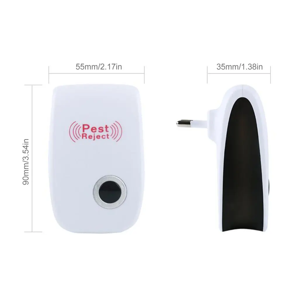 

Ultrasonic Mosquito Repellent Device Pest Reject Ultrasonic Two Pack Ultrasonic Mosquito Repellent Rat Control Device