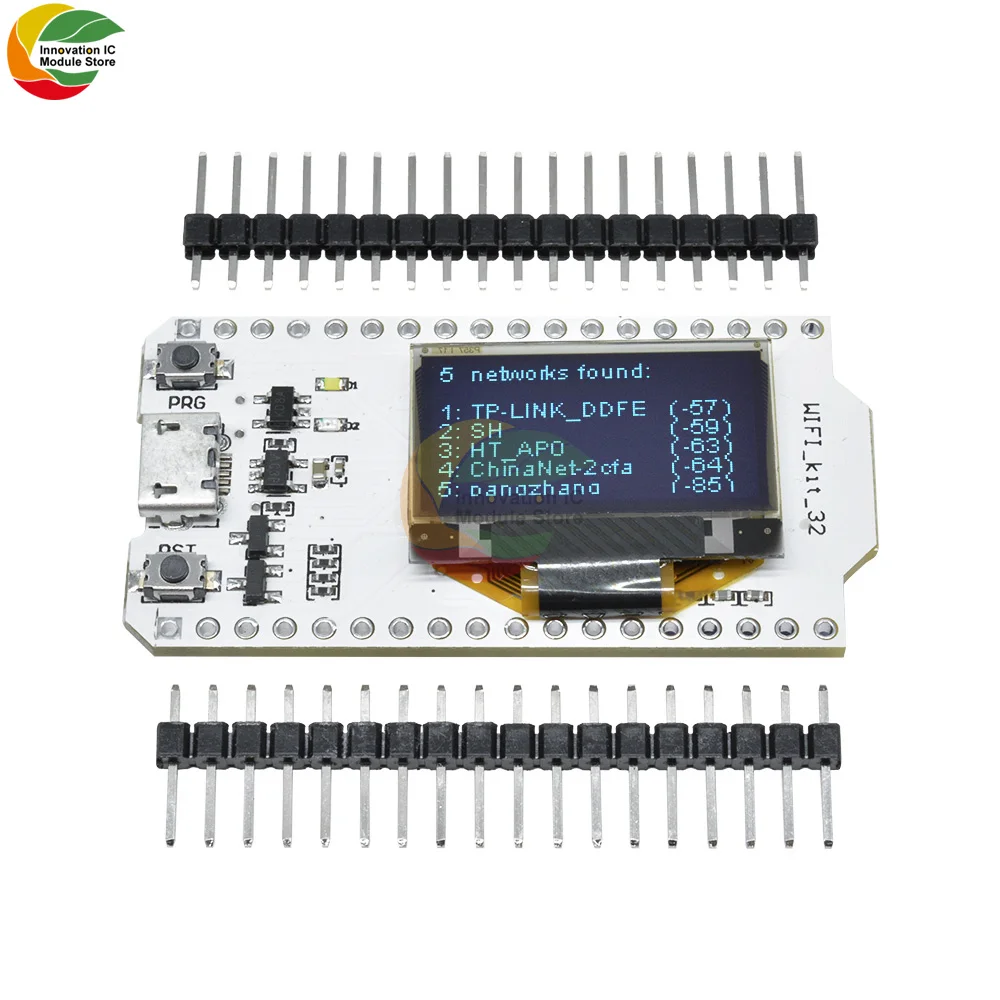 

Esp32 Development Board 0.96 Inch OLED Digital Display Bluetooth WIFI Module CP2102 32M Flash Internet of Things For Arduino