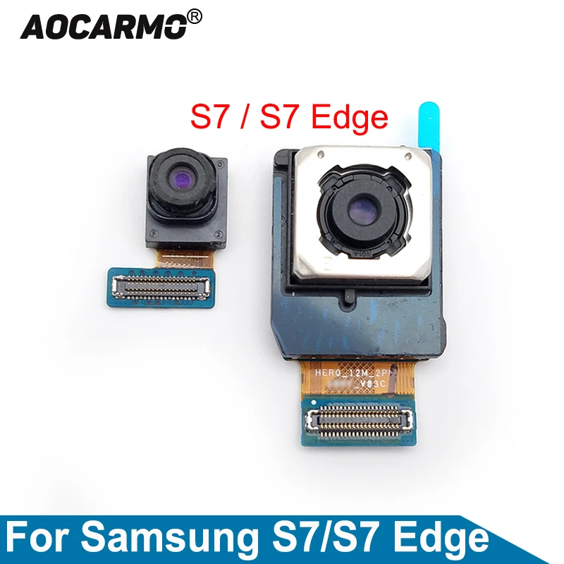 Aocarmo для Samsung Galaxy S7 G930F / Edge G935F сменный модуль передней и задней главной