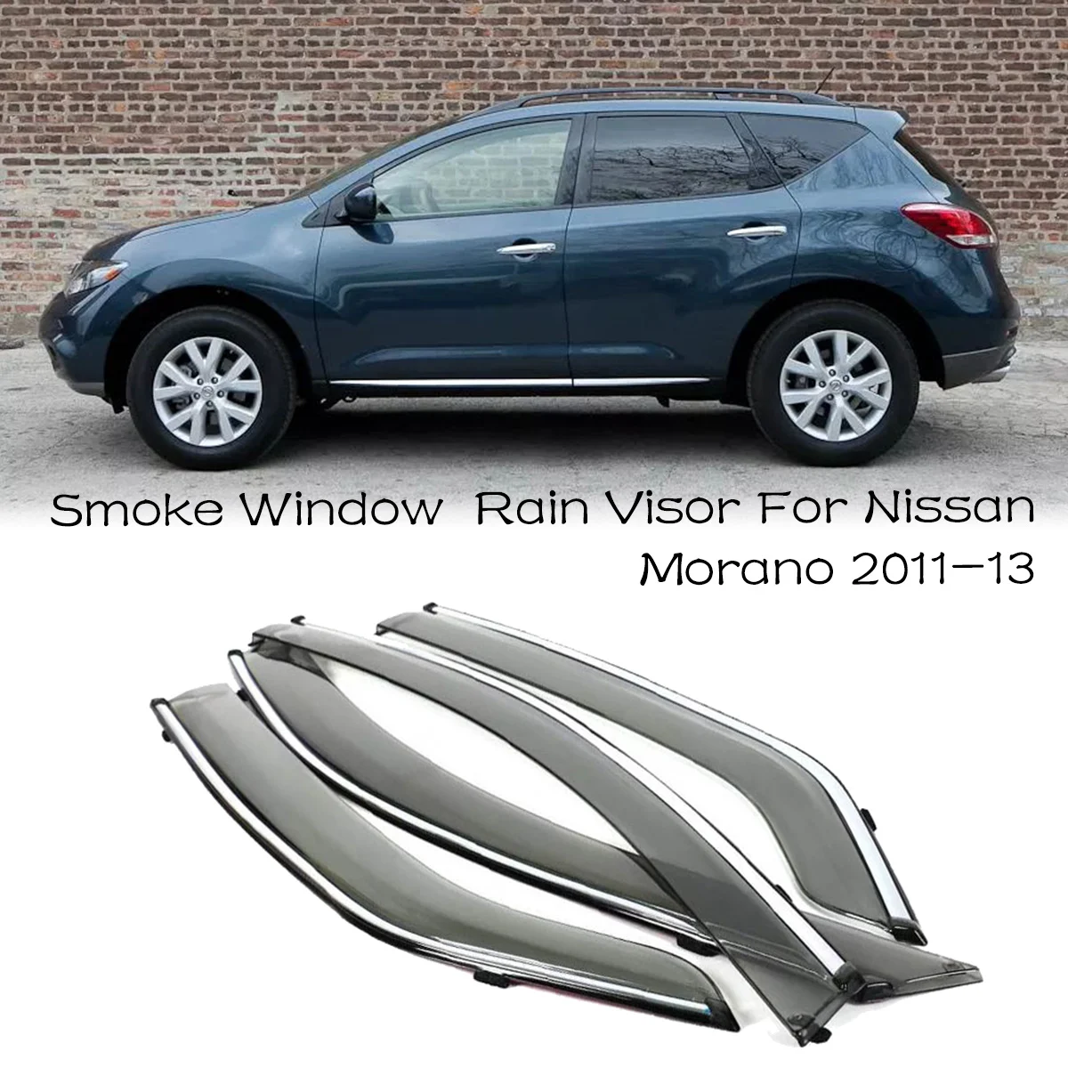 4 шт. отражатели для боковых окон Nissan Morano 2011-2013 | Автомобили и мотоциклы