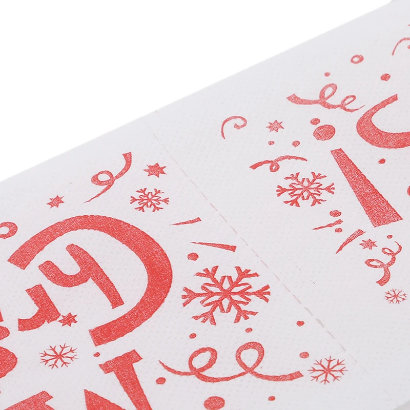 1 Roll Santa Claus Printed Merry Christmas Toilet Paper Tissue Table Room Decor Party Ornament DIY Craft | Красота и здоровье