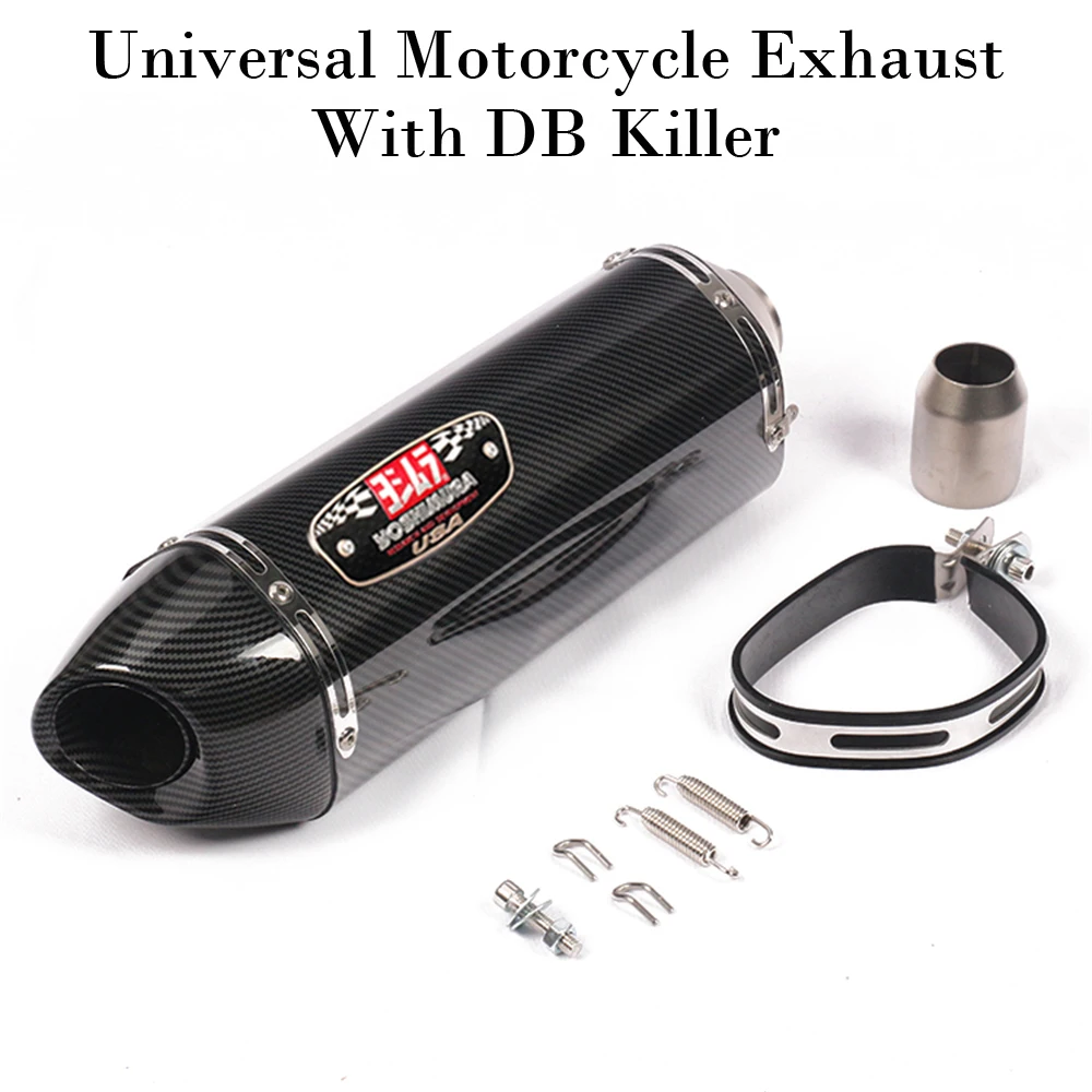 Мотоцикл Yoshimura выхлопная труба с DB Killer для NC750X CBR300 Ninja 400 Z900 GSX750R K6 R6 модифицированный мото глушитель