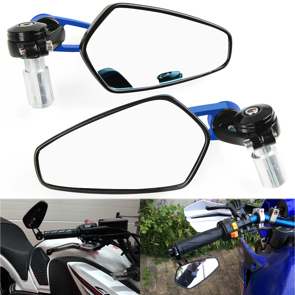 Для yamaha YZF R125 R15 R25 r 125 15 25 mt-07 mt-09 FZ07 FZ09 MT-09 22 мм 7/8 &quotзеркало заднего вида для ручки