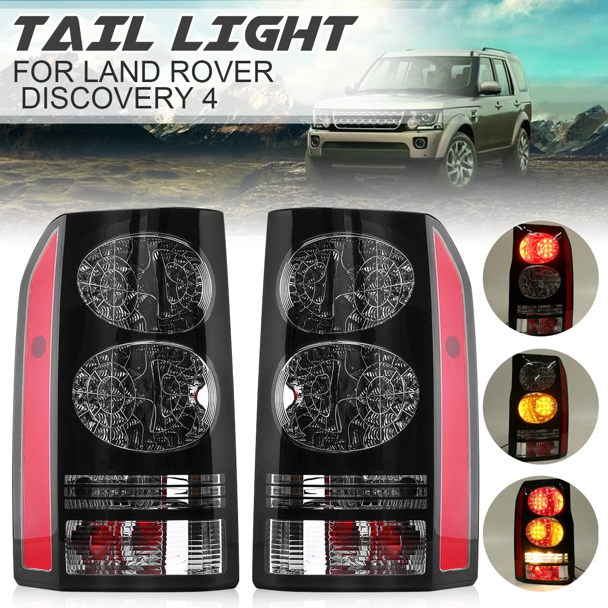 Для обнаружения 3 4 для Ленд Ровер 2010 2016 задний стоп сигнал светильник задние фары
