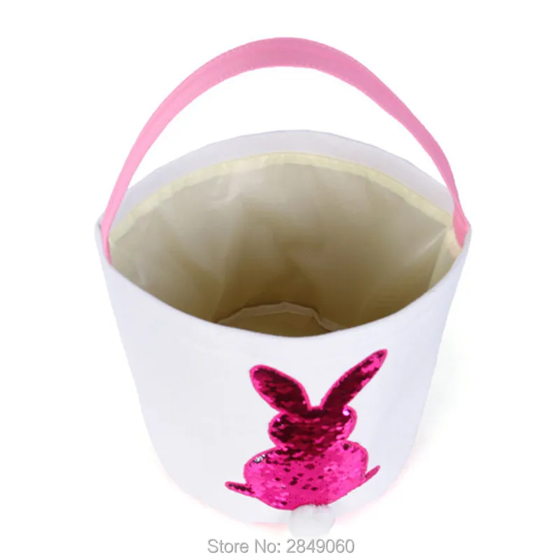 Лидер продаж 1 шт. сумка в виде пасхального кролика для детей ведро конфет