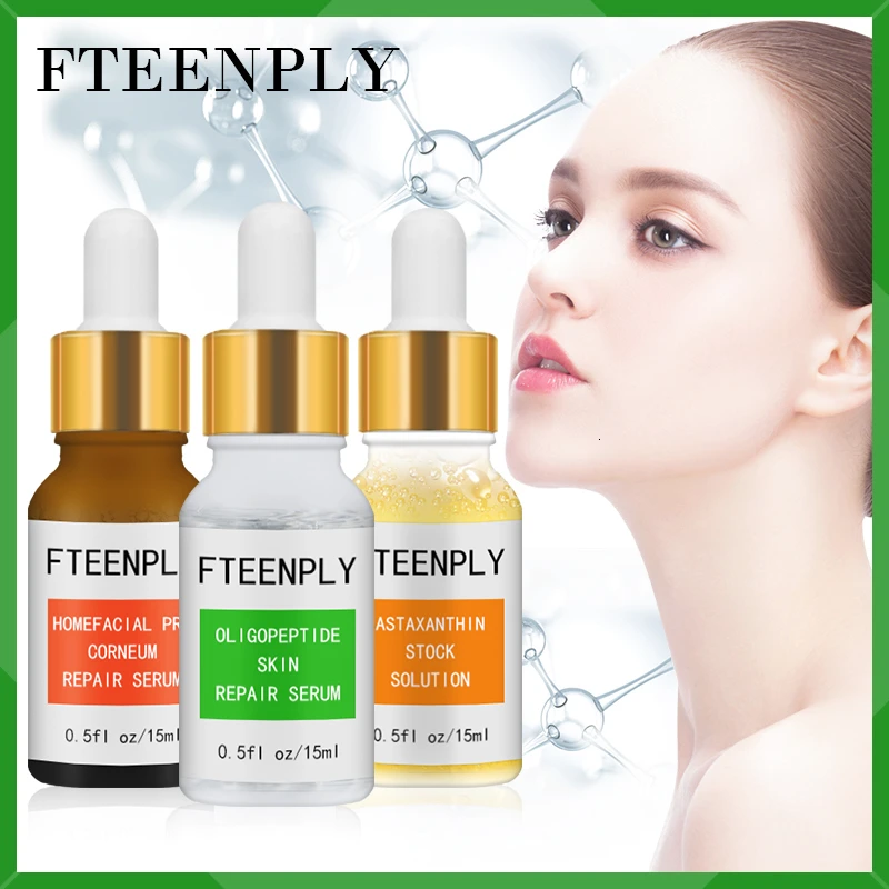 Сыворотка для лица с гиалуроновой кислотой FTEENPLY, увлажняющая, отбеливающая, против старения, от морщин, восстанавливающая от солнечных ожогов, подтягивающая, укрепляющая, для ухода за кожей