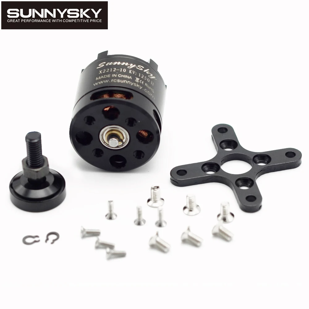Sunnysky X2212 980KV/1250KV/KV1400/2450KV 2 4S бесщеточный двигатель (короткий вал) для