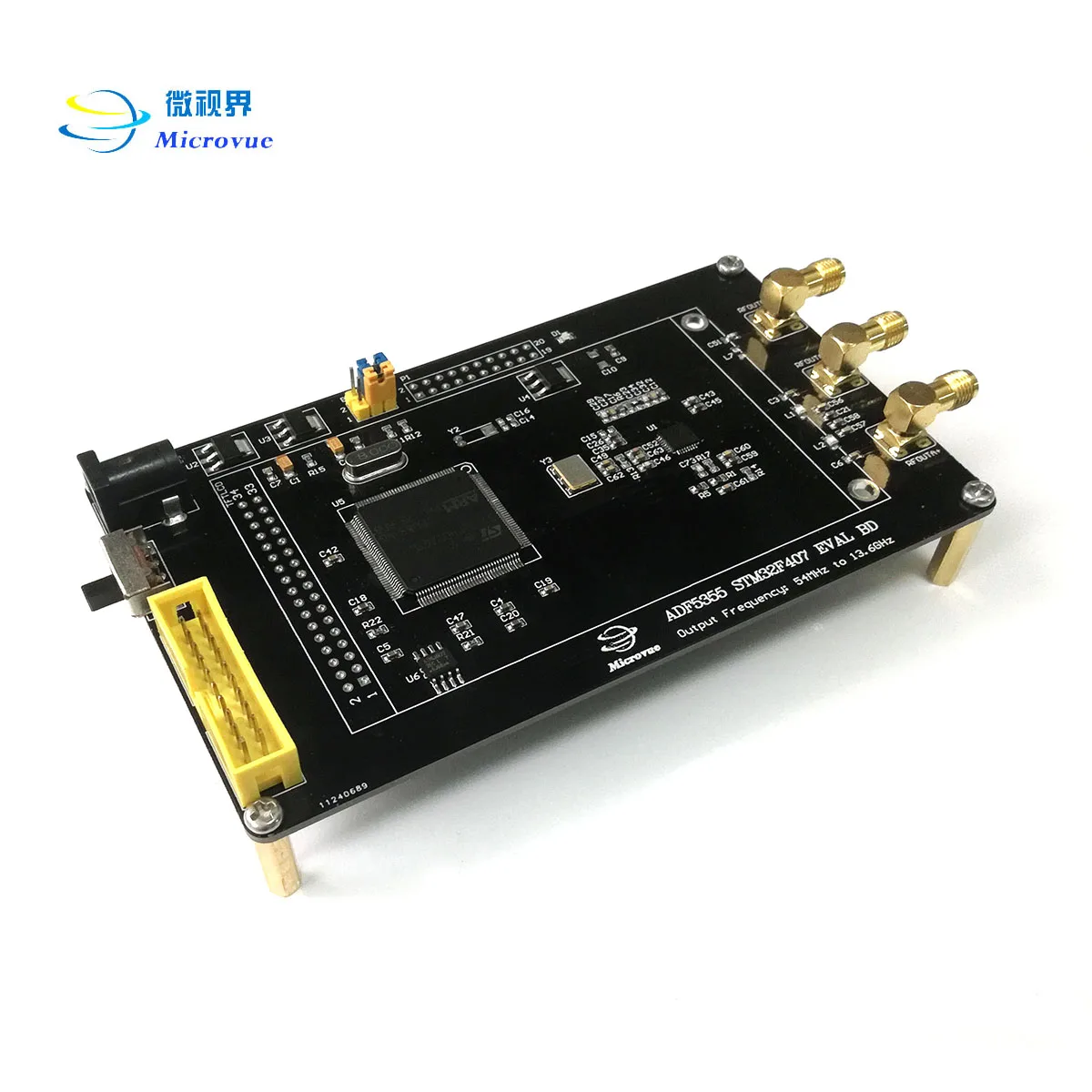 Источник радиочастотного сигнала L S C X-band ADF5355 фазовая петля PLL VCO модуль STM32F407