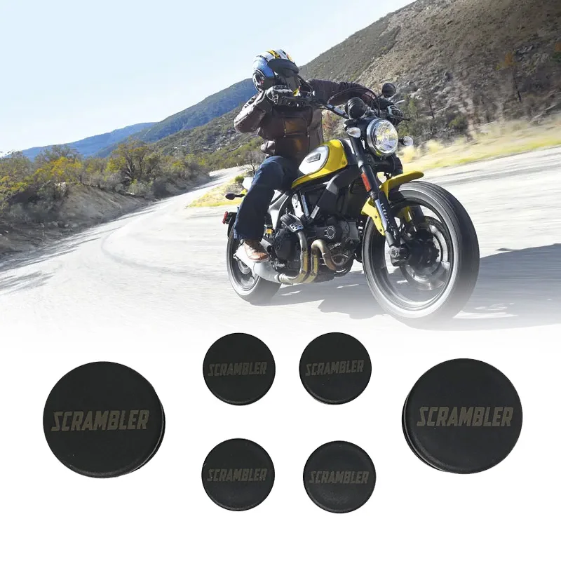 Для Ducati Scrambler 400 800 2014 2016 2017 2018 2019 Крышка отверстия для рамы мотоцикла s образный