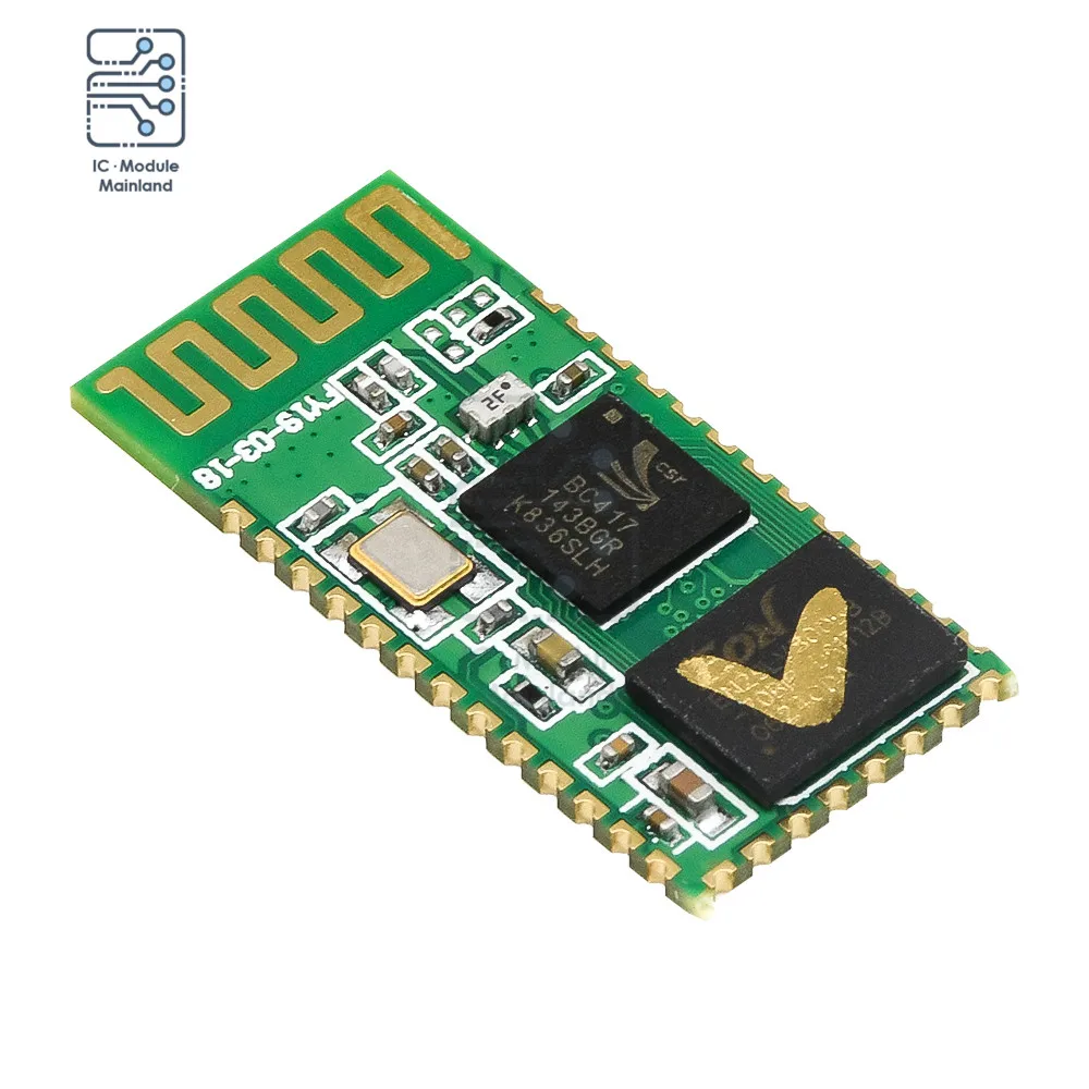 HC05 RF беспроводной модуль передатчика-приемника Bluetooth с интеграцией мастер-слейв RS232 / TTL в UART конвертер и адаптер для Arduino on.