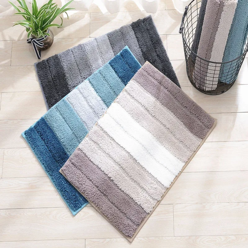 

Bath Mat 50X80/45X65CM rectangle Anti-slip itchen Mat bedroom Rugs Living Room Bathroom Printed Carpet Doormat Hallway Bath Mat