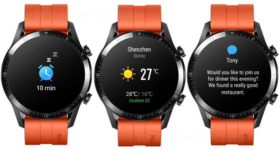 Huawei Watch GT 2, умные часы, Bluetooth, умные часы, 5,1, 14 дней, время работы от батареи, телефонный звонок, частота сердечных сокращений для Android iOS