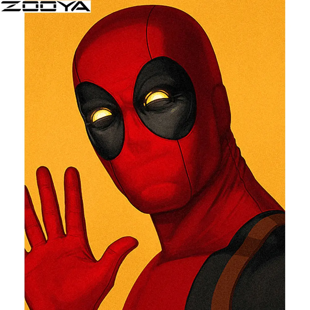 ZOOYA Diy бриллиант картина мультфильм портрет горный хрусталь вышивка крестиком 5D