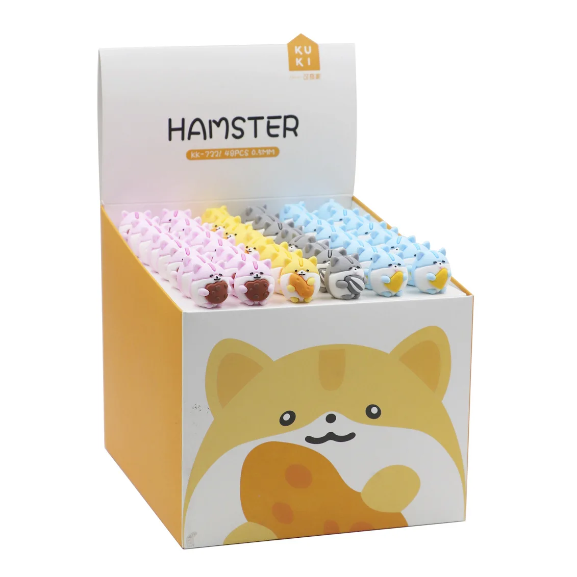 32 шт./лот пищевой маленький толстый хомяк съемная гелевая ручка чернильный