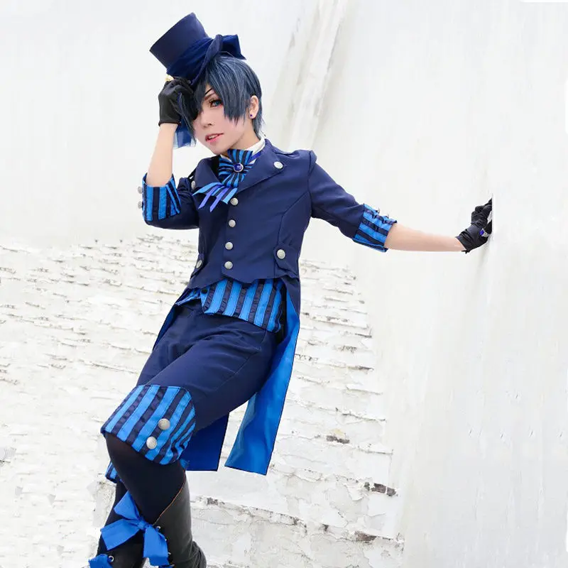 Новый костюм черного Батлера из книги Атлантика для косплея полный комплект