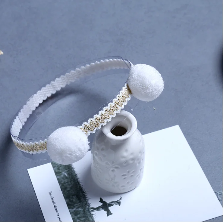 Милый бандаж для волос повязка на голову бант-тюрбан детей головной убор