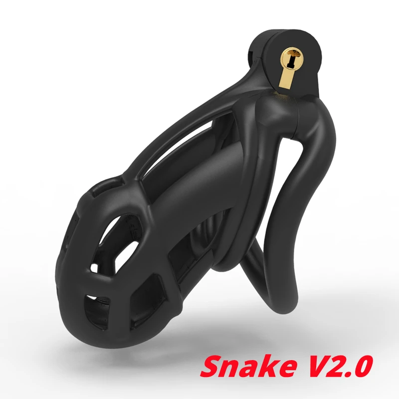 Мамба змея V2.0 клетка для члена 3D печатная на заказ целомудрие устройство легкое