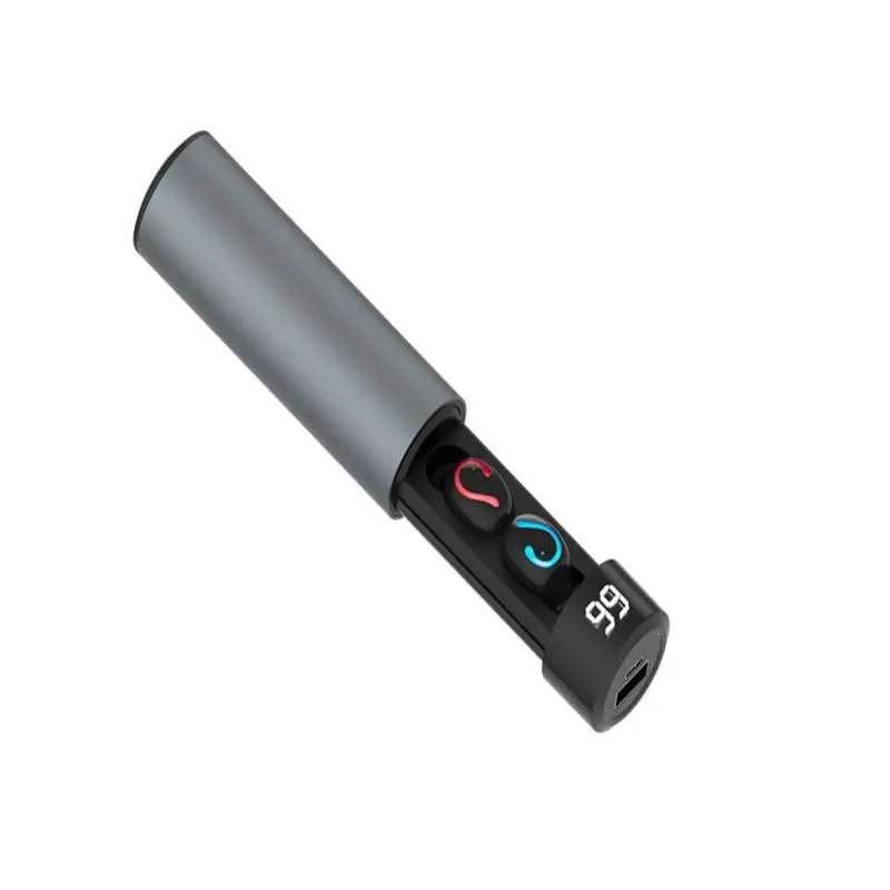 Для HBQ Q67 Bluetooth 5 0 наушники TWS Pull type Интеллектуальный светодиодный экран