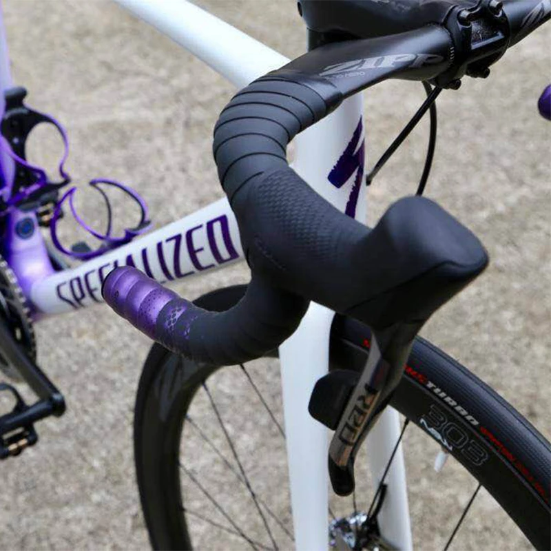 Велосипедный руль дорожного велосипеда Улучшенная полоса ленты кожа на ощупь