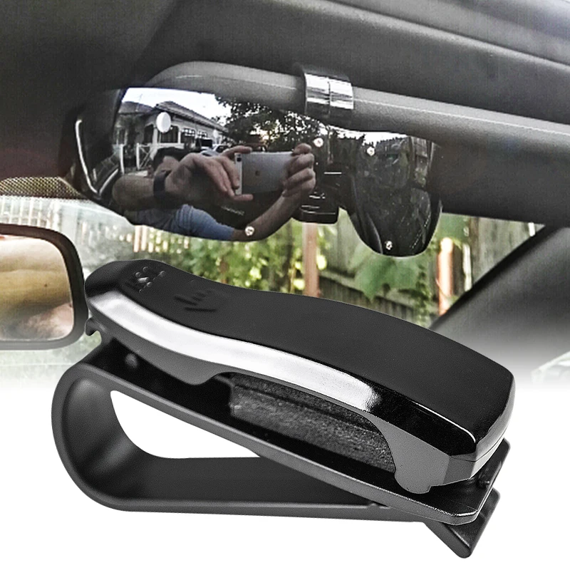 

Универсальный автомобильный козырек от солнца, футляр для очков, держатель для карт и билетов, аксессуары для очков