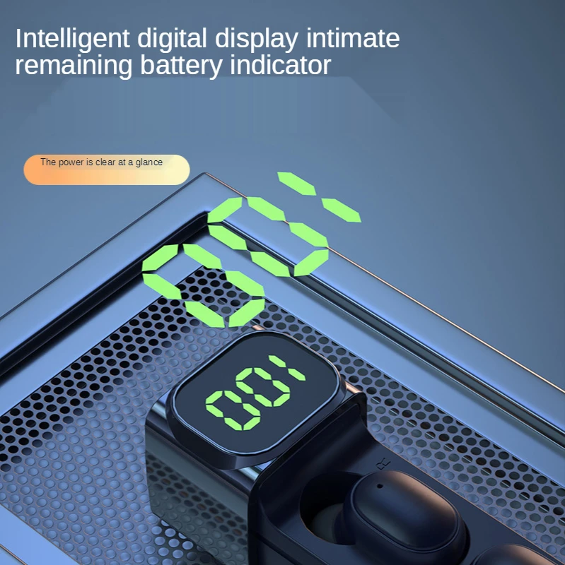 Трансграничные новые BQC 01 Беспроводная гарнитура bluetooth TWS5.1 спортивные цифровой
