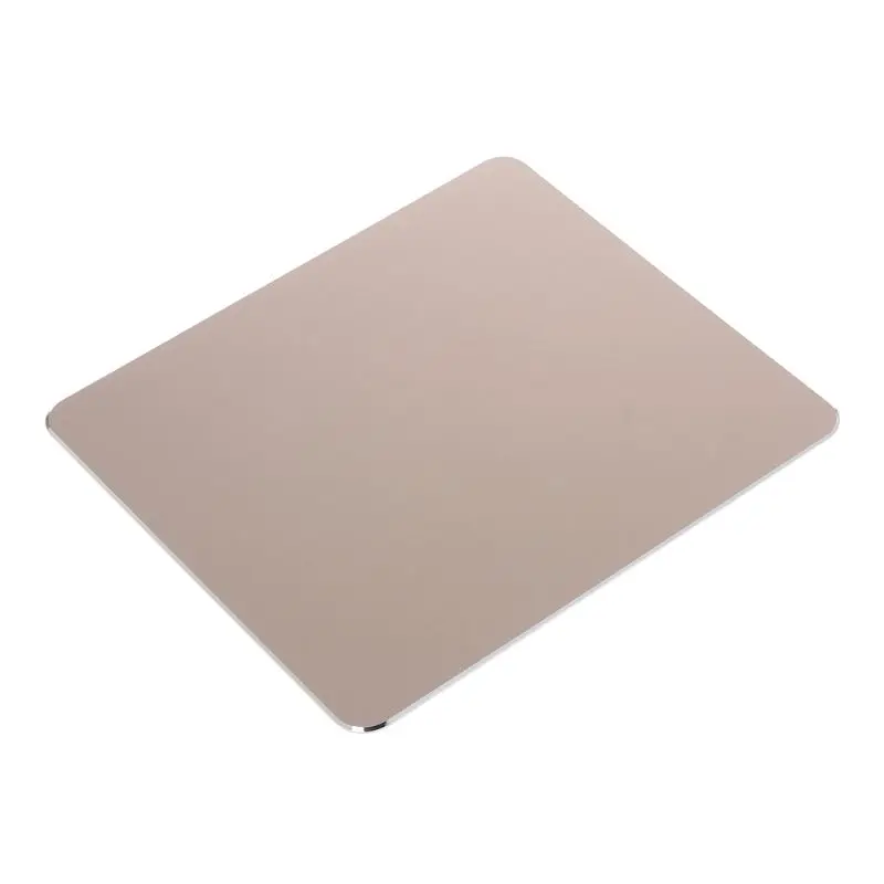 

Aluminum Alloy Pad with Non-Slip Rubber Bottom Mouse Pad Anti slip Mousepad