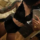 Комплект женского нижнего белья из 2 предметов, кружевной сексуальный черный бюстгальтер и трусики, женское нижнее белье, Элегантный Прозрачный Милая юбка пуш-ап