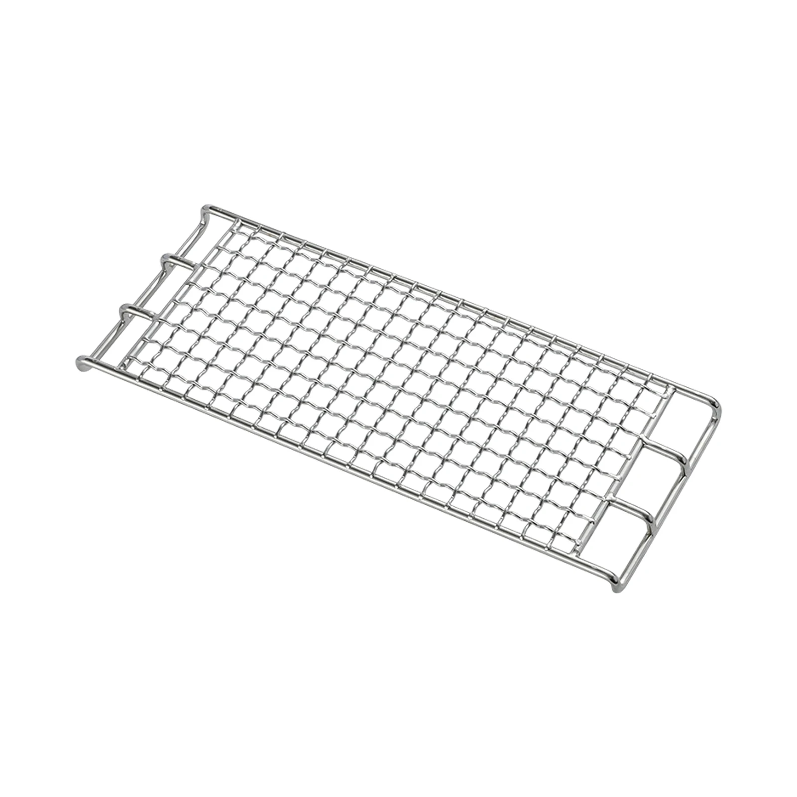 

Barbecue Wire Mesh BBQ Grill Grate Rounded Corner Design Easy To Clean For Camping Backpacking Hunting Fishing