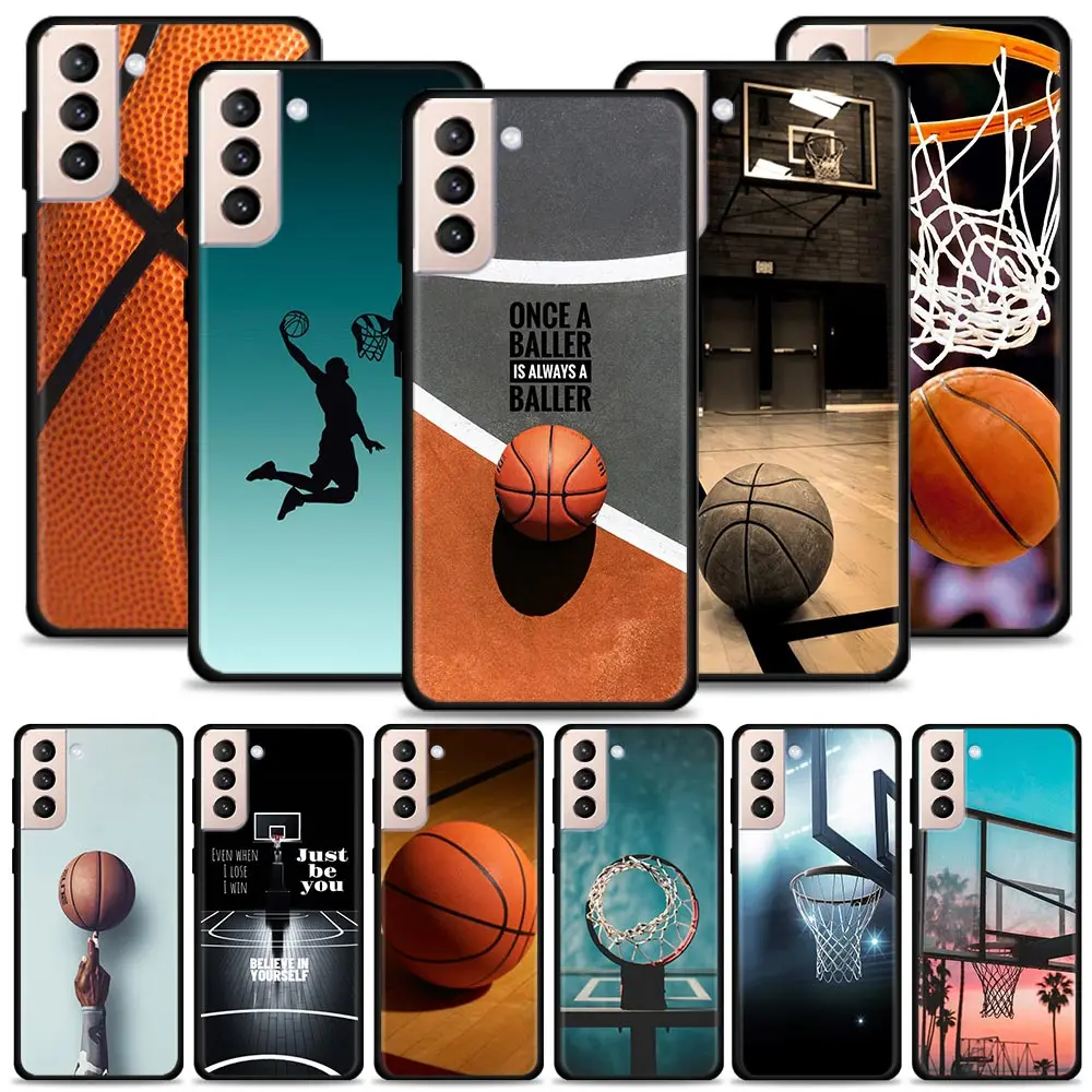 Чехол для Samsung Galaxy S21 S20 S10 S9 S8 Plus Ultra 5G S10Lite S10E S7Edge FE чехол телефона баскетбольная