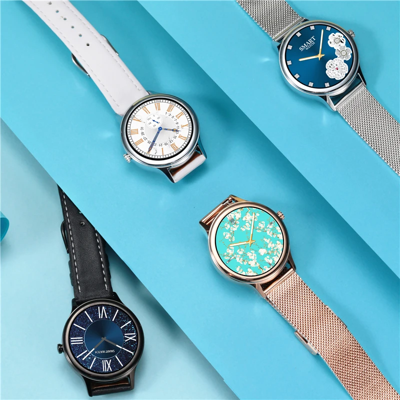 

Smart Watch Women New Call Reminder Pedometer Watches Blood Pressure Sport Fitness Tracker Heart Rate Smartwatch Supports Phone