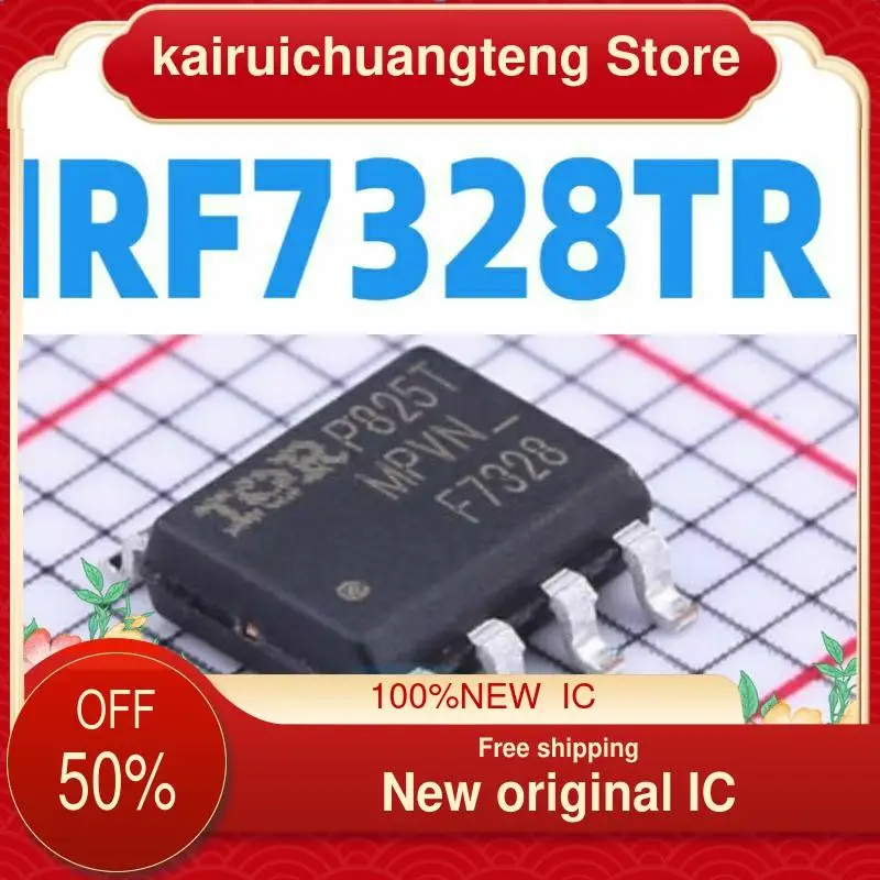 

(1 шт.) IRF7328TRPBF IRF7328TR IRF7328 SOP8 новый оригинальный IC