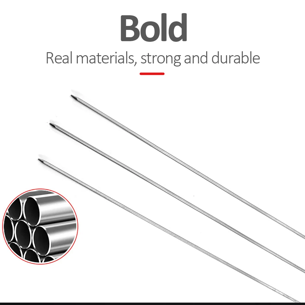 10pcs Stainless Steel Barbecue BBQ Skewers Needle Kebab Kabob Sticks For Outdoor Camping Picnic Tools 30cm | Дом и сад
