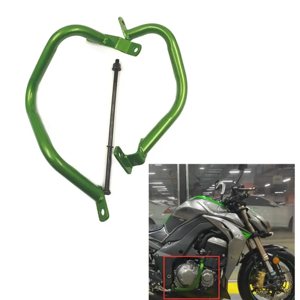 Для Kawasaki Z1000 стальная мотоциклетная защита двигателя Краш защитный барьер для Kawasaki Z 1000 2010