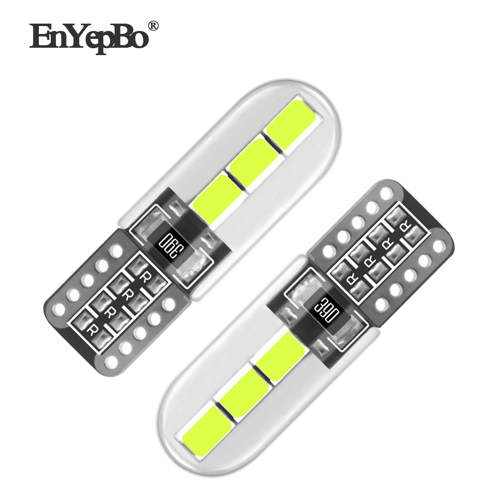 

10Pcs T10 lamp W5W License Plate Light For Mitsubishi Asx Lancer Outlander Galant Outlander Pajero Canbus 194 LED Number bulb