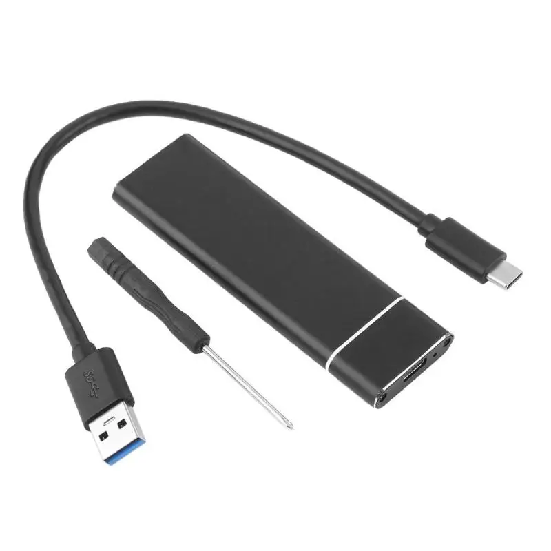 USB 3 1 к M.2 NGFF SSD мобильный жесткий диск коробка адаптер карта Внешний корпус чехол