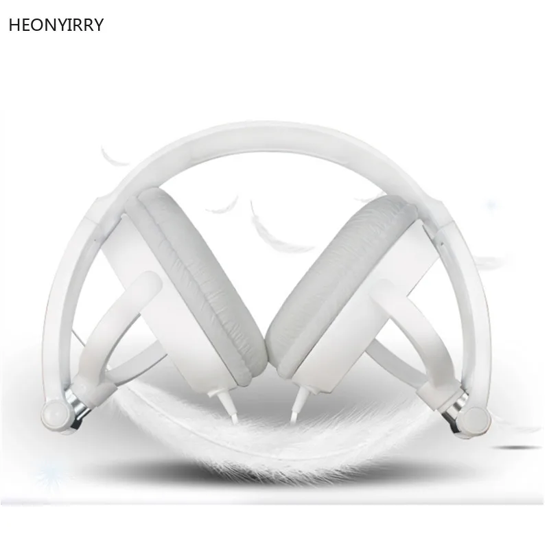 Новинка проводные наушники с микрофоном Накладные басы hi fi звук музыка